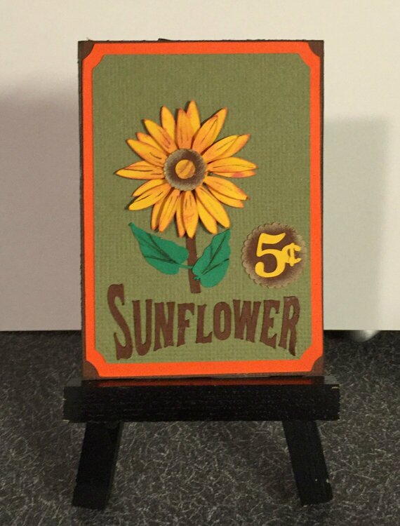 Sunflower ATC
