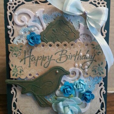 Bird Birthday Card #1