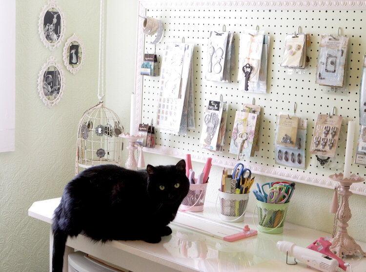 Craft Room Kitty