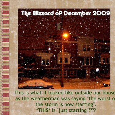 The Blizzard of 2009