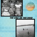 The kids on the dock