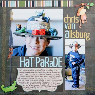 Chris Van Allsburg Hat Parade