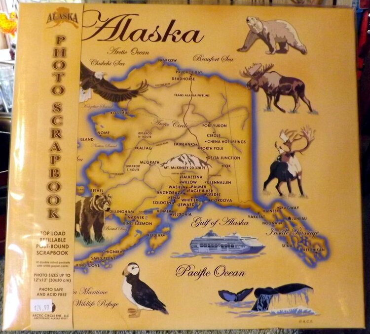 Alaska Scrapbook Album