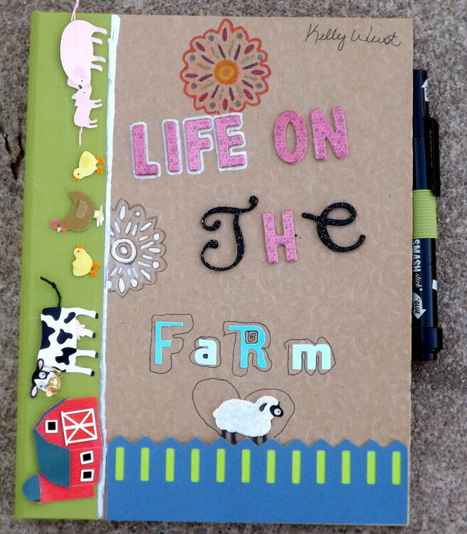 Life on the farm--title page