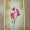 chemistry 101 watercolor tag