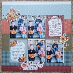 Grateful, Thankful, Blessed