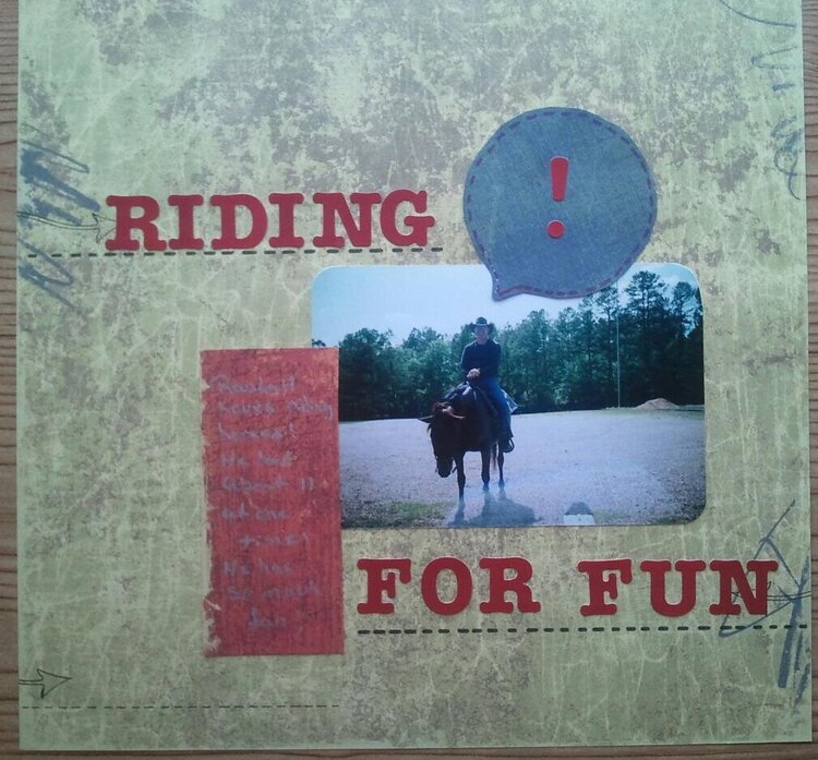 Riding For Fun