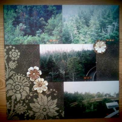 View at top of Clingmen&#039;s Dome