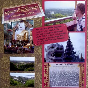 Overlook in Mandalay, Myanamar