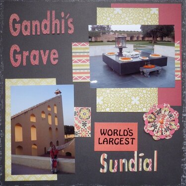 Gandhi&#039;s Grave &amp; World&#039;s Largest Sundial