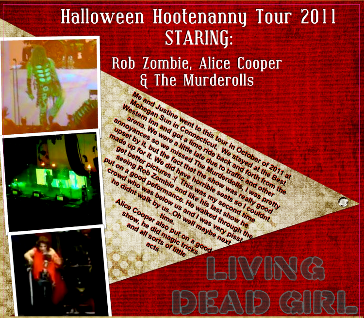 Halloween Hootenanny Tour 2011