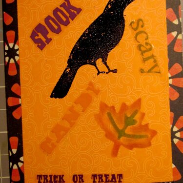 Halloween card