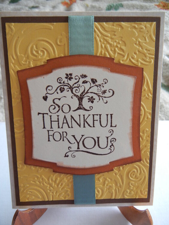 Thanksgiving card