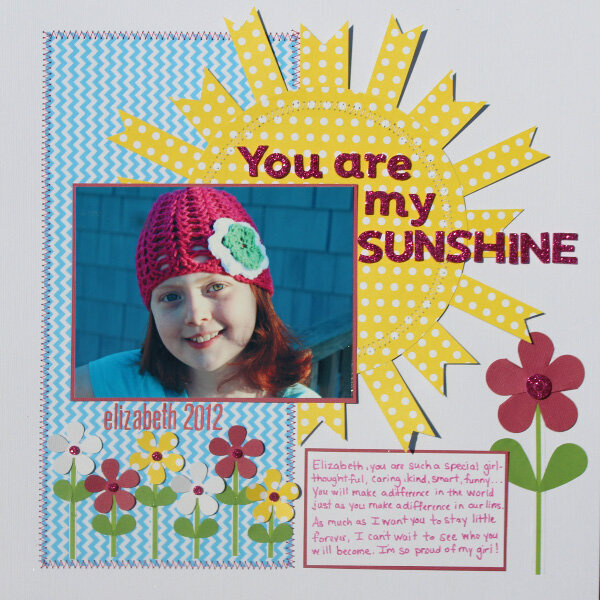 You are My Sunshine- Scrappin&#039; Sports &amp; More