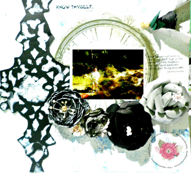 Know Thyself (Mixed media Layout)