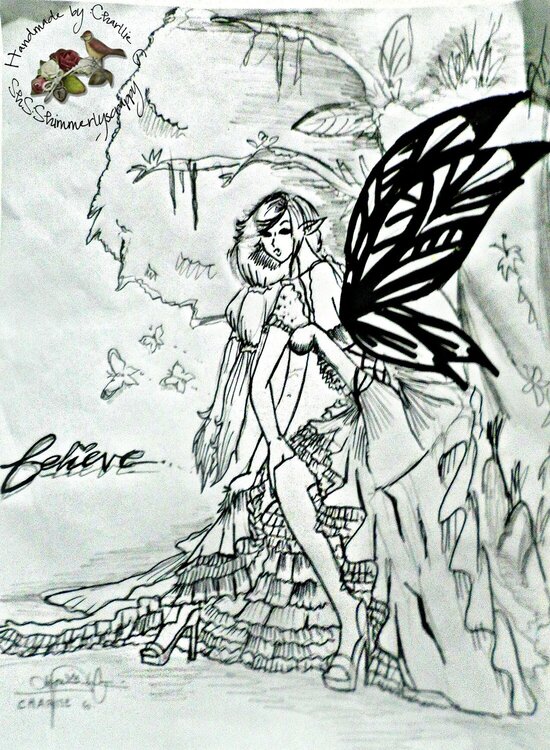 Fairy Tale ~fashion sketch