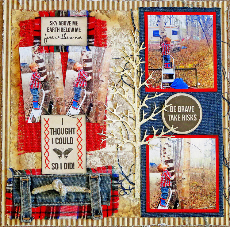 Be Brave **Scraps of Elegance** DT March Kit