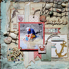 Hawaii Explorer **Scraps of Elegance** - DT May Cape Holiday Kit