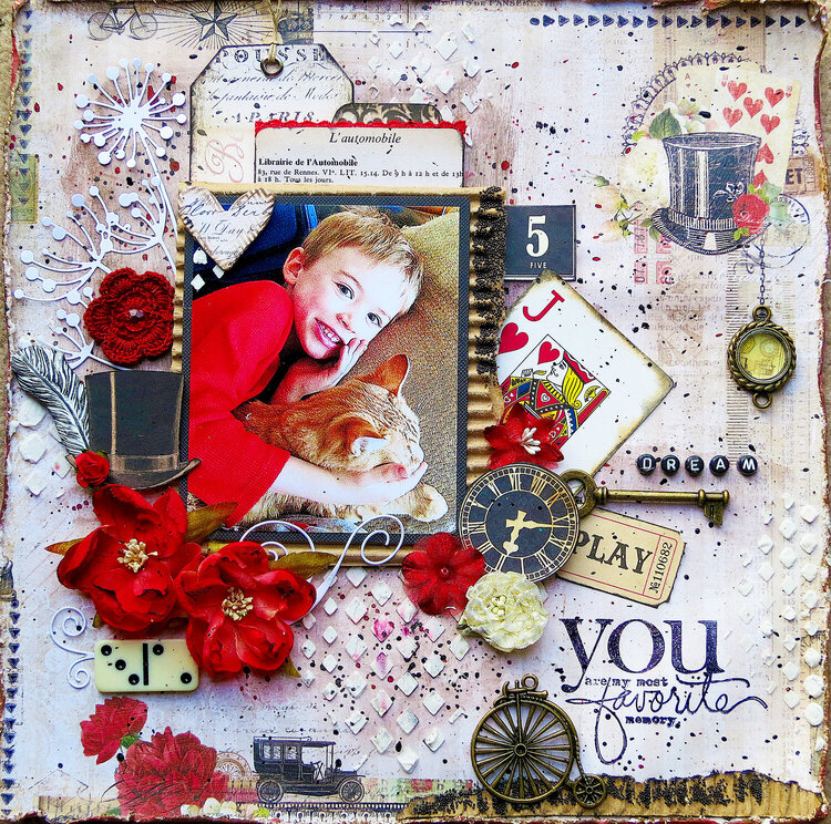 Jack of Hearts **Scraps of Elegance** Feb. kit