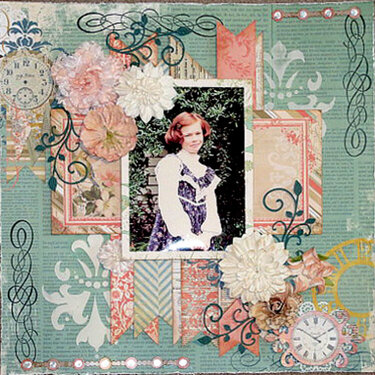 Sweet **Scraps of Elegance**  DT October Reveal