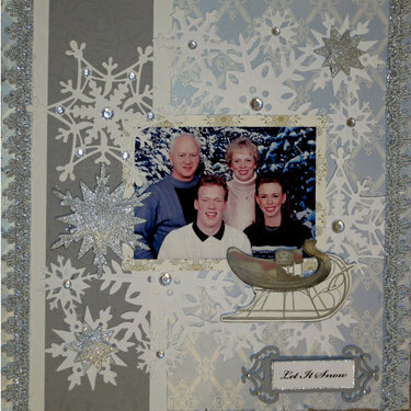 Let It Snow **Scraps of Elegance** DT January Kit