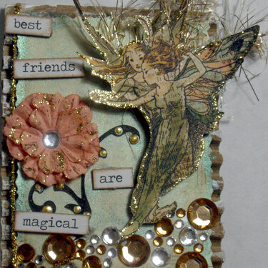 Best Friends are Magical **Scraps of Darkness** ATC Swap