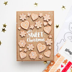 Gingerbread cookies card