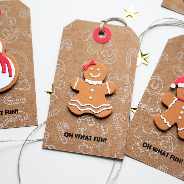Gingerbreads gift tags