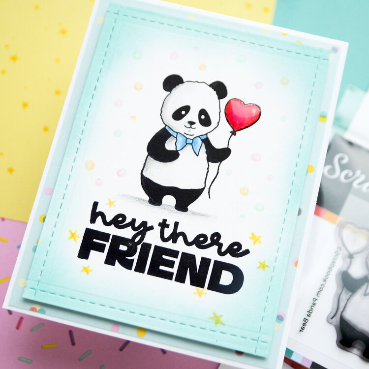 Card &quot;Hey there friend&quot; 