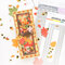 Fall card with leaves shaker