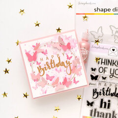 Card with Cards For Kindness stamp set