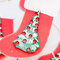 Christmas gift tags in fun shape