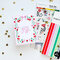 Quick and easy christmas cards with rub-ons