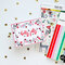 Quick and easy christmas cards with rub-ons