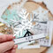 Snowflake gift tags