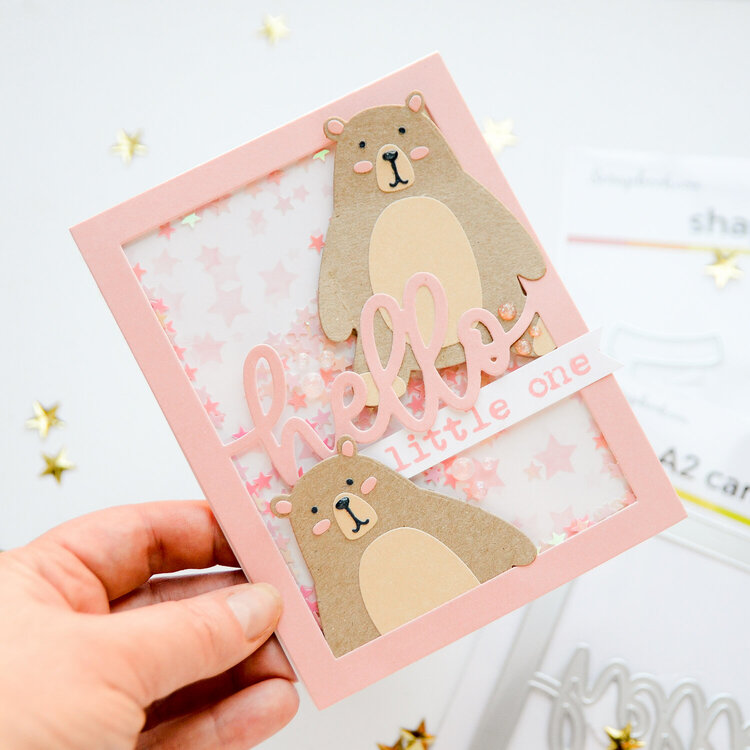 Card &quot;Hello little one&quot;