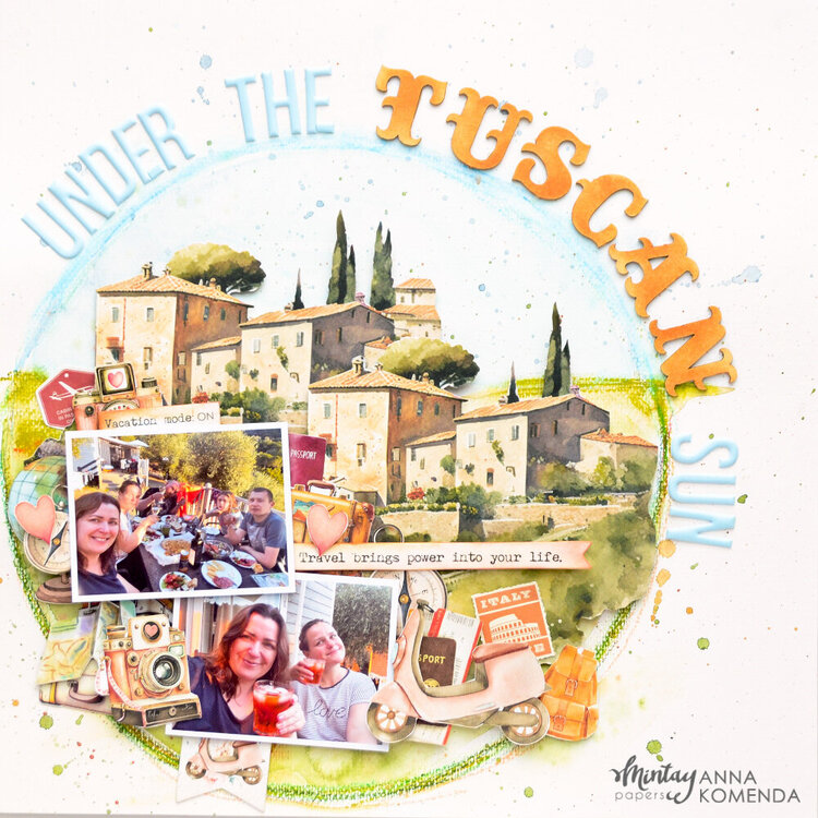 Layout &quot;Under the tuscan sun&quot;