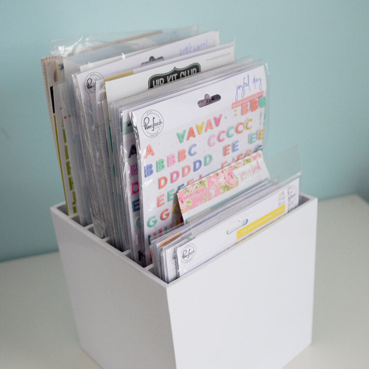 Craftroom Basic Storage - 6*6 Paper Storage