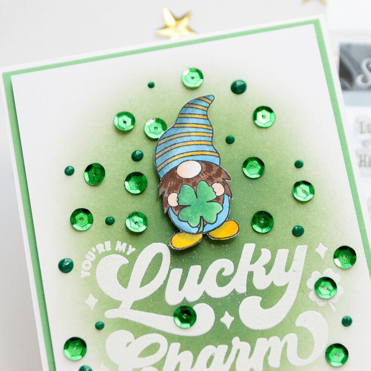 Card &quot;Lucky charm&quot;