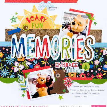 Beary Fun Memories layout **Bella Blvd**