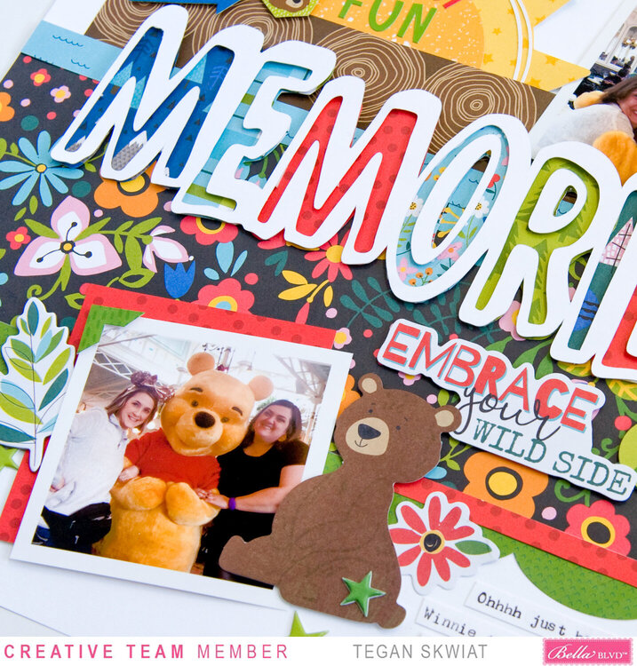 Beary Fun Memories layout **Bella Blvd**
