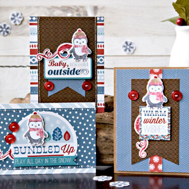 Bundled Up cards **Carta Bella**