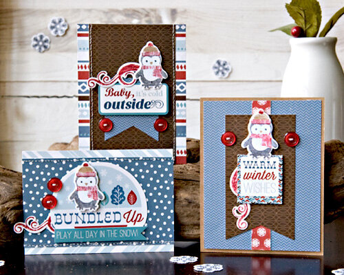 Bundled Up cards **Carta Bella**