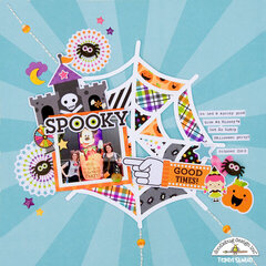 Spooky layout *Doodlebug Design**