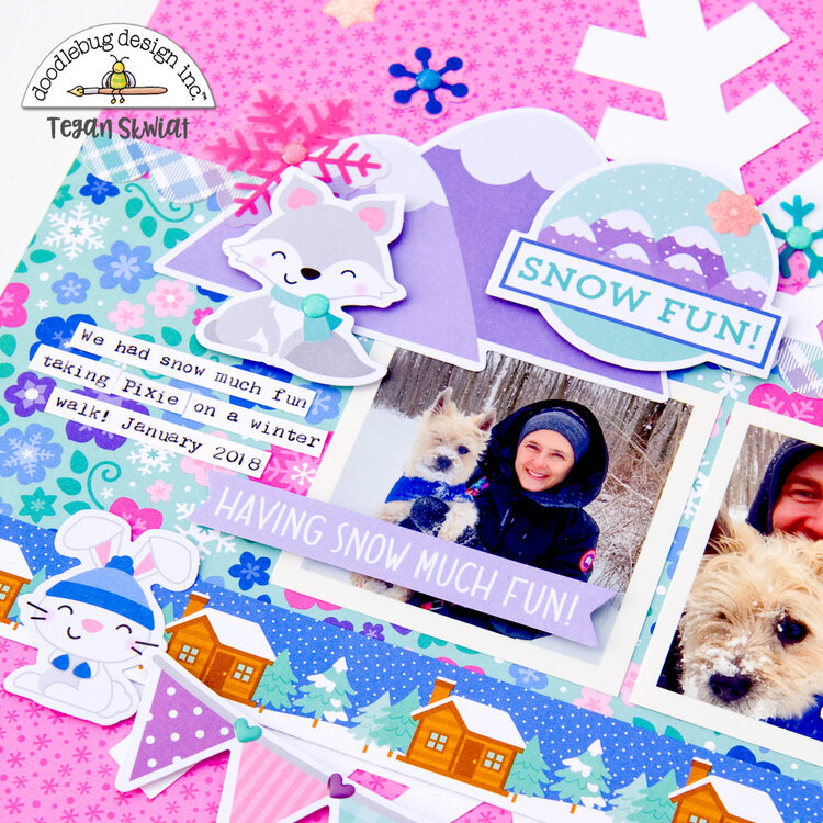 *Doodlebug Design* Snow Fun layout