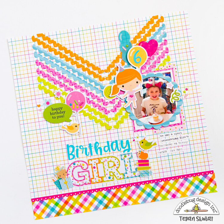 Birthday Girl Layout