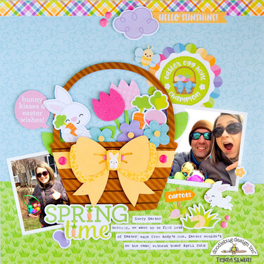 Spring Time layout **Doodlebug Design**