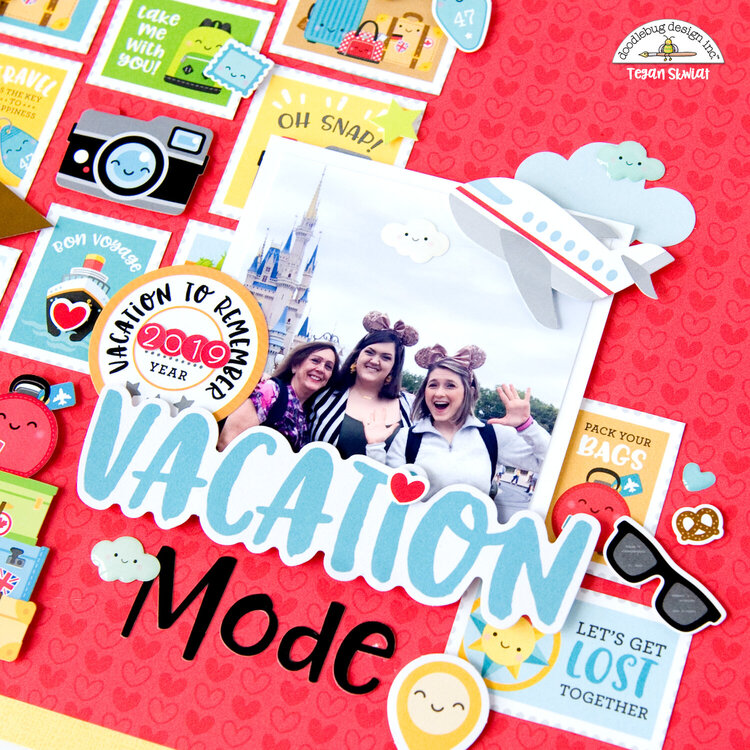 Vacation Mode layout **Doodlebug Design**