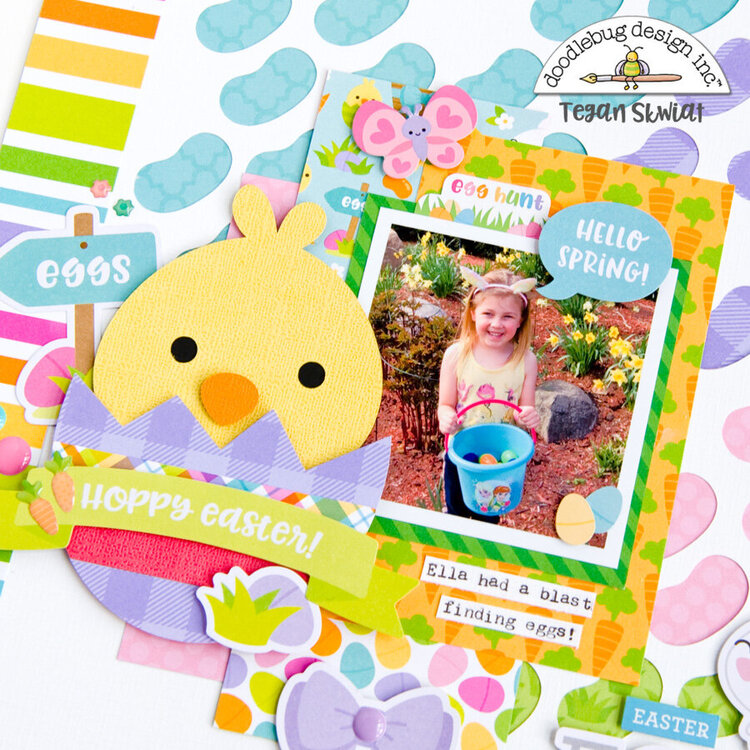 Egg Hunt Layout **Doodlebug Design**