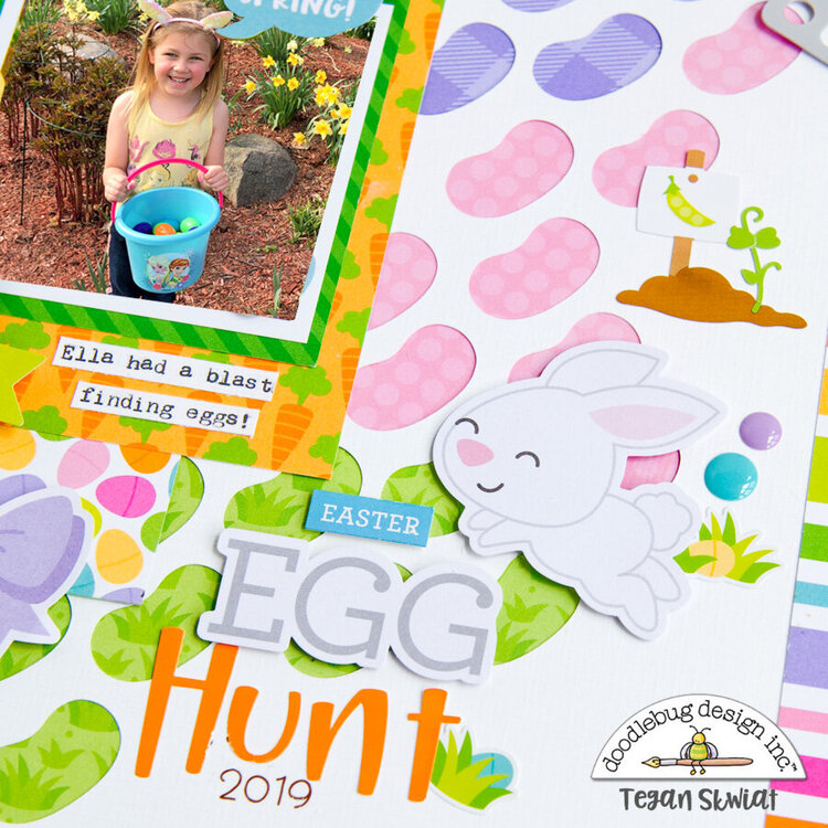 Egg Hunt Layout **Doodlebug Design**